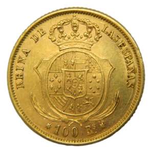 Isabel II (1833-1868). 1862. 100 reales. ... 
