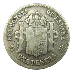 Alfonso XII (1874-1885). 1884 *--.--. MSM. 1 ... 