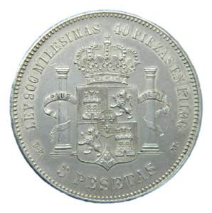 Alfonso XII. (1874-1885). 1876 *18-76 DEM ... 