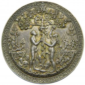 ALEMANIA 1536.  Medalla plata. ... 