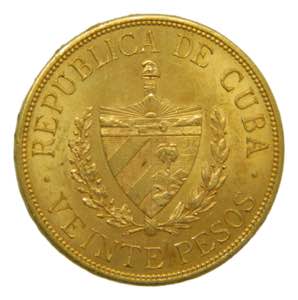 CUBA. 20 pesos. 1915. Jose Martí. Republic ... 