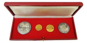 GUINEA ECUATORIAL 1978. Set 4 monedas. ... 