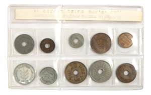 PALESTINA 1927/1943. Set 10 monedas ... 