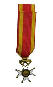 Cruz de oro para oficial (1815-1920) San ... 