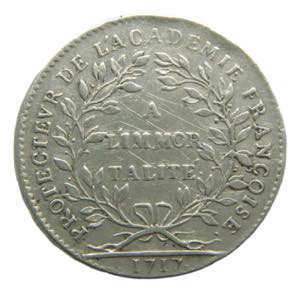 TOKENS - FRANCE, Royaume. Louis XV. 1717. ... 