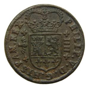 Felipe V (1700-1746). 4 maravedís 1718. ... 