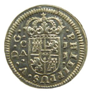 Felipe V (1700-1746). 1/2 real 1719 JJ. ... 