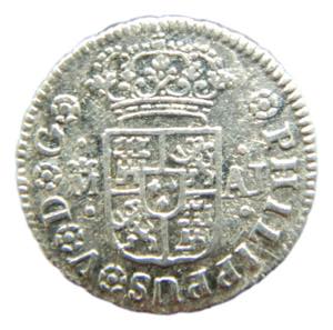 Felipe V (1700-1746). 1/2 real 1745 AJ. ... 
