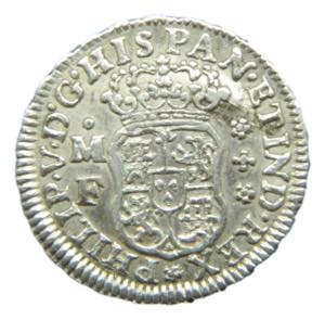 Felipe V (1700-1746). 1/2 real 1735 MF. ... 