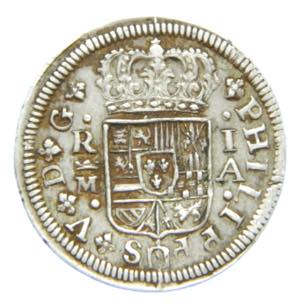 Felipe V (1700-1746). 1 real 1727 A. Madrid. ... 