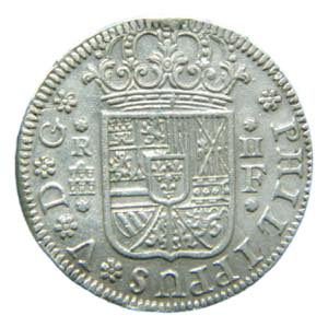 Felipe V (1700-1746). 2 reales 1723 F. ... 