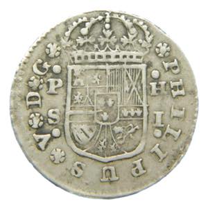 Felipe V (1700-1746). 2 reales 1717 P. ... 