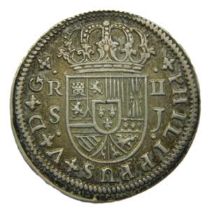 Felipe V (1700-1746). 2 reales 1723 J. ... 