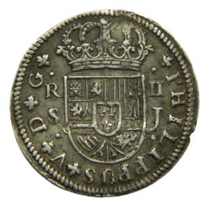 Felipe V (1700-1746). 2 reales 1725J. ... 