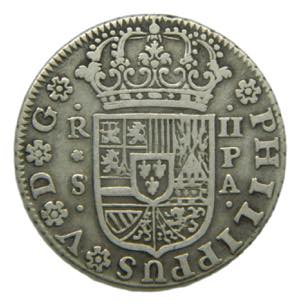 Felipe V (1700-1746). 2 reales 1731 PA. ... 