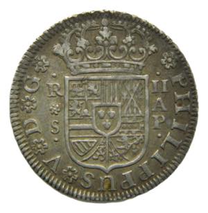 Felipe V (1700-1746). 2 reales 1735 AP. ... 