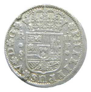 Felipe V (1700-1746). 2 reales 1737/6 P. ... 