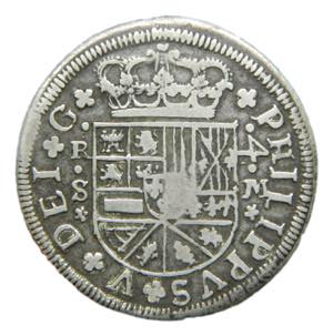 Felipe V (1700-1746). 4 reales 1718 M. ... 