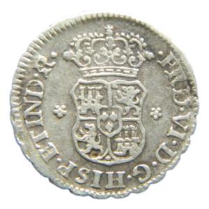 Fernando VI (1746-1759). 1/2 real 1757 JM. ... 