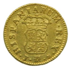 Fernando VI (1746-1759). 1/2 escudo 1759 J. ... 