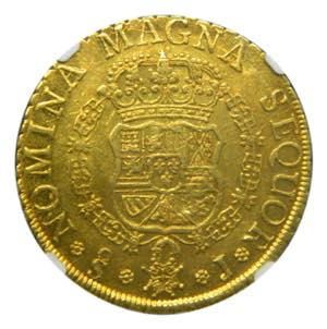 Fernando VI (1746-1759). 8 escudos 1755 J. ... 