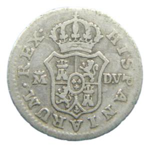 Carlos III (1759-1788). 1/2 real 1788 DV. ... 