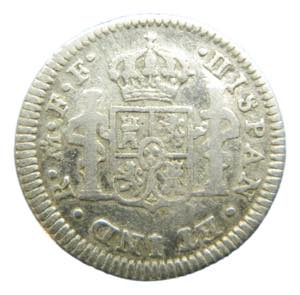 Carlos III (1759-1788). 1/2 real 1772 FF. ... 