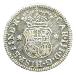 Carlos III (1759-1788). 1/2 real 1768 JR. ... 