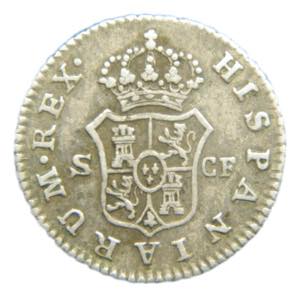 Carlos III (1759-1788). 1/2 real 1773 CF. ... 