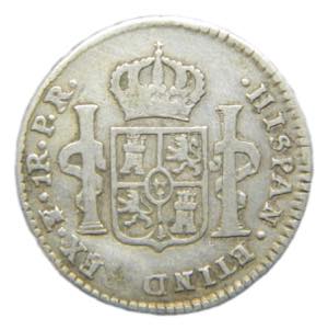 Carlos III (1759-1788). 1 real 1789 PR. ... 