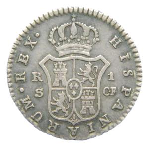 Carlos III (1759-1788). 1 real 1774 CF. ... 
