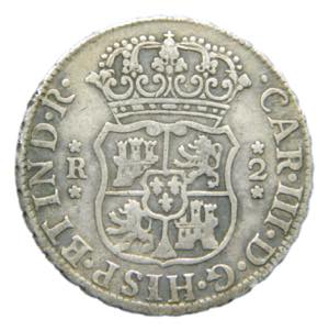 Carlos III (1759-1788). 2 reales 1764 JM. ... 