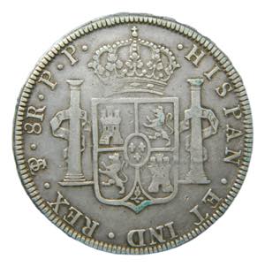 Carlos IV (1788-1808). 8 Reales 1797 PP. ... 