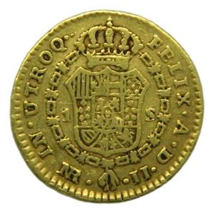 Carlos IV (1788-1808). 1 escudo 1793 JJ. ... 