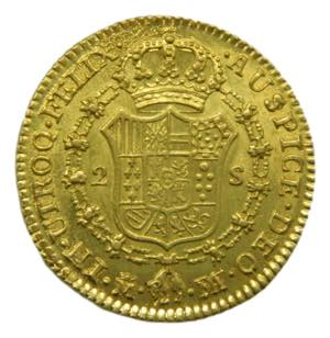 Carlos IV (1788-1808). 2 escudos 1801 FA/MF. ... 