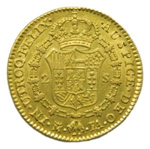 Carlos IV (1788-1808). 2 escudos 1801 FA. ... 