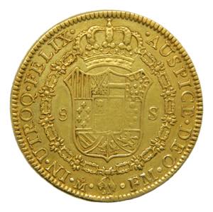 Carlos IV (1788-1808). 8 escudos 1798 FM  ... 