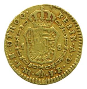 Fernando VII (1808-1833). 1 escudo 1813 JF. ... 