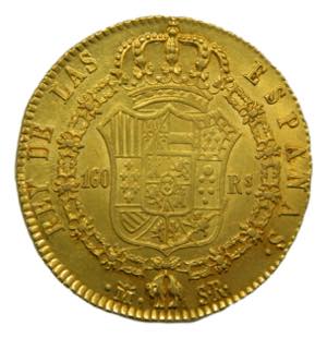 Fernando VII (1808-1833). 160 reales 1822 ... 