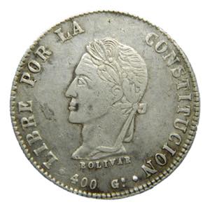 BOLIVIA 1863 PTS FP. 8 ... 