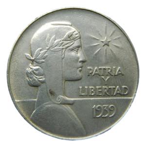 CUBA 1 peso 1939 (km#22) ... 