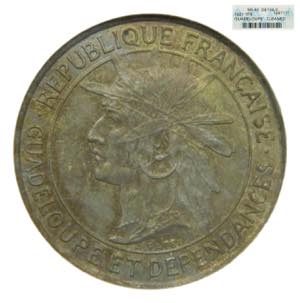 GUADALUPE. 1921. 1 Franc ... 