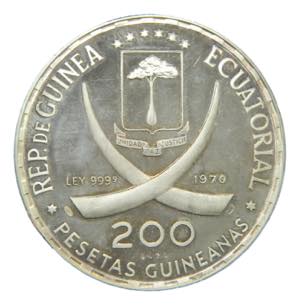 GUINEA ECUATORIAL. 1970. 200 Pesetas ... 