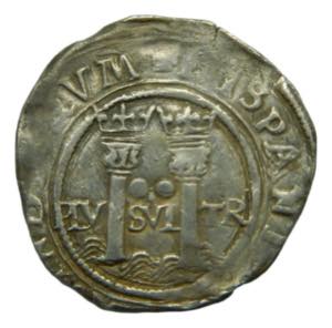 Juana y Carlos (1504-1555). S/F. 2 Reales. ... 