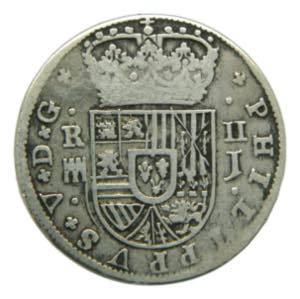 Felipe V. (1700-1746).2 Reales 1717 J. ... 