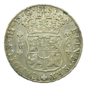Carlos III (1759-1788). 8 Reales. 1764 JM. ... 