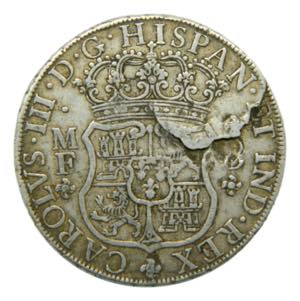 Carlos III (1759-1788). 8 Reales. 1765 MF. ... 