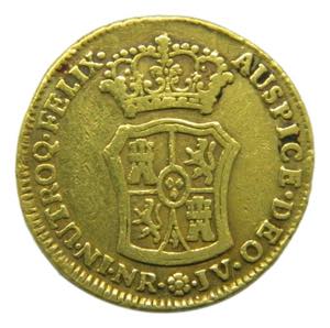 Carlos III (1759-1788). 2 Escudos. 1763 JV. ... 