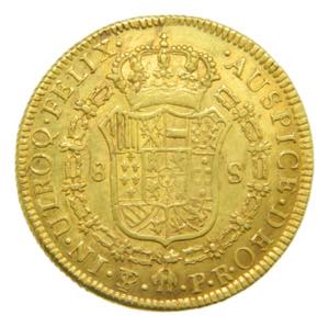 Carlos III (1759-1788). 8 Escudos. 1786/5 ... 