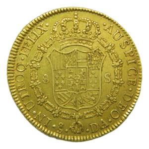 Carlos III (1759-1788). 8 Escudos. 1788 DA. ... 